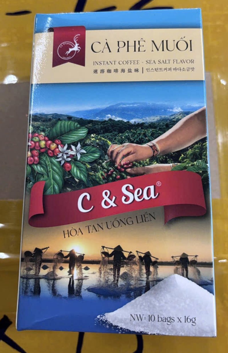 Cà phê Muối C & Sea (10 x 16g)